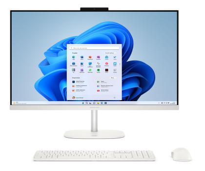 Komputer All In One HP OmniStudio AIO 27 Ryzen 5-40/16GB/512/Win11 120Hz Biały